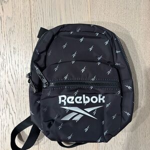 Reebok Black and White Backpack